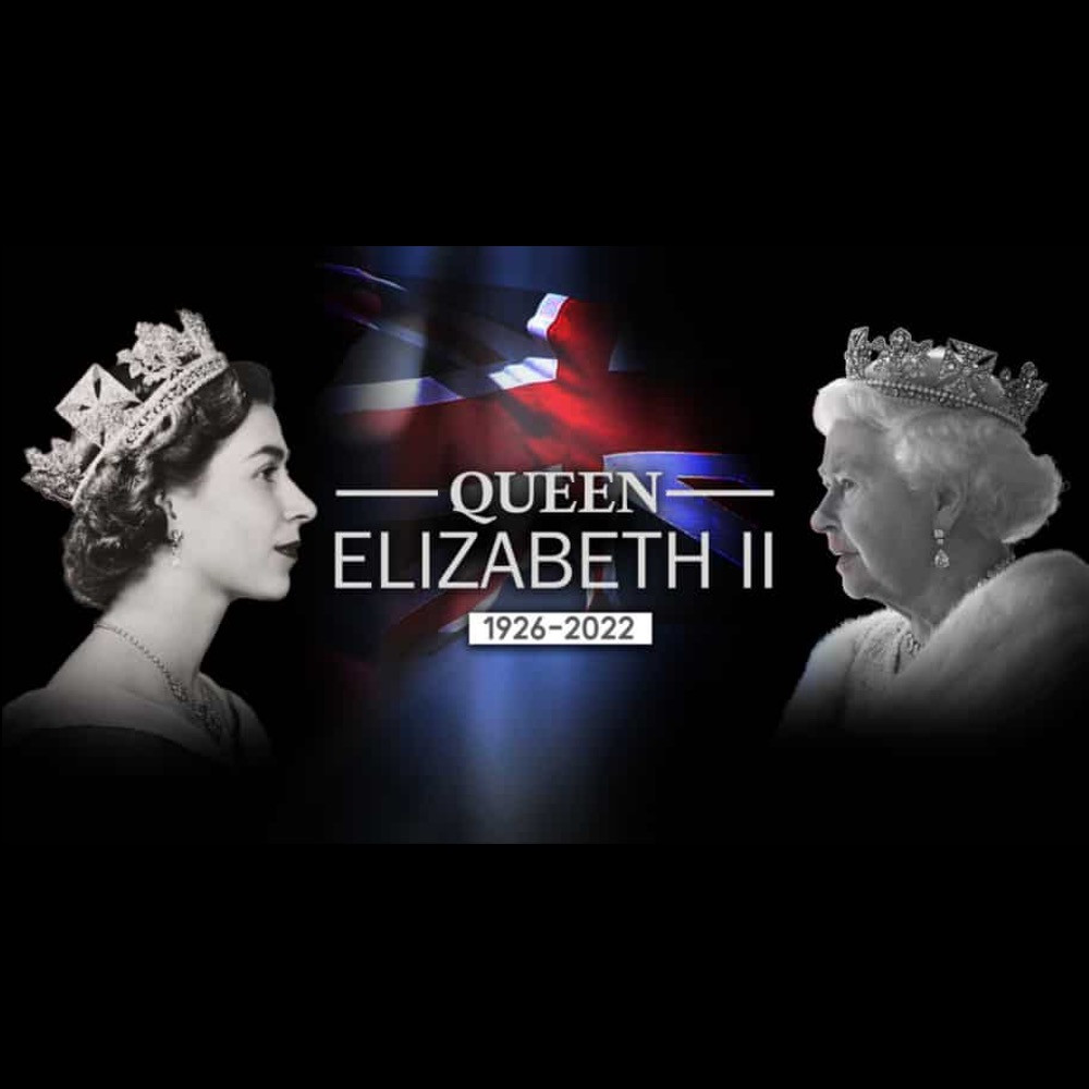 In Memory of The Queen and for the Glory of Her King