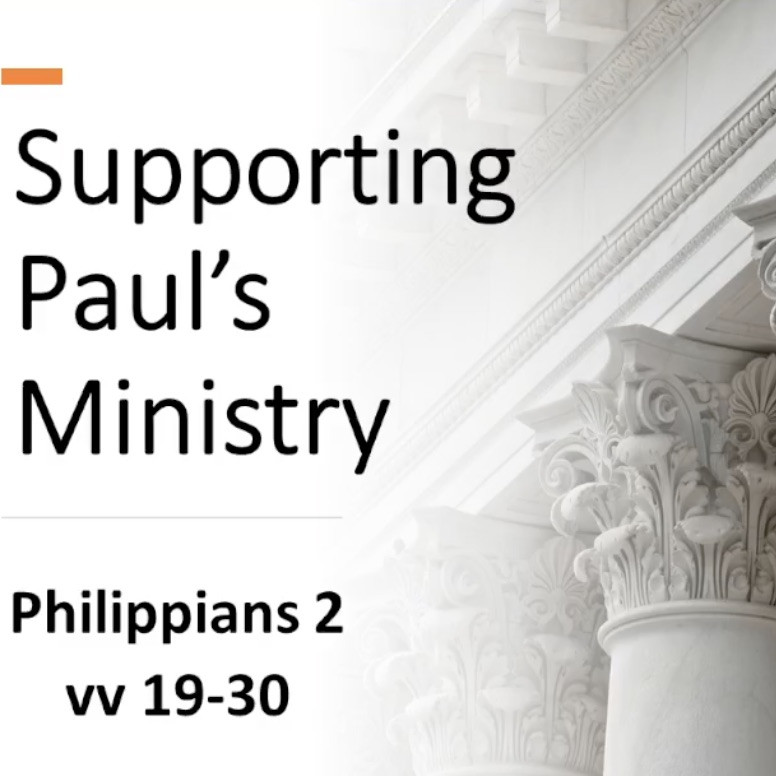 Supporting Paul's Ministry