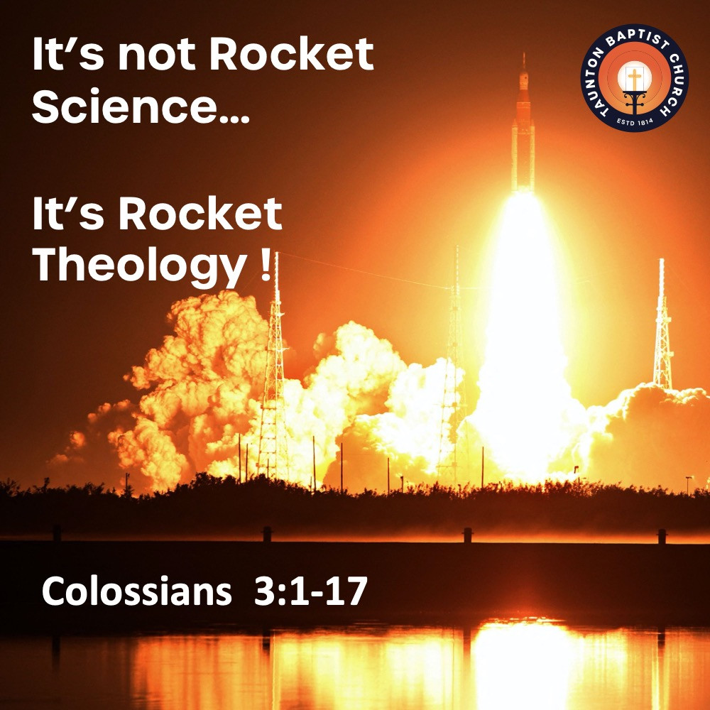 It’s not Rocket Science… It’s Rocket Theology !